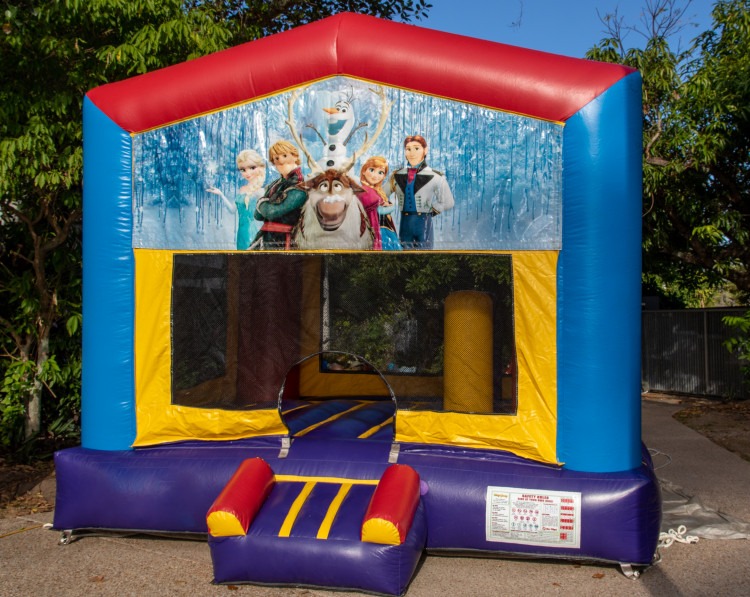 Frozen Themed Bounce house