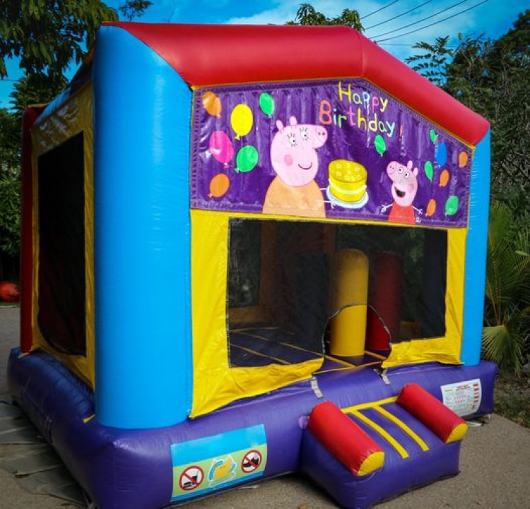 Peppa Pig Themed Bounce house