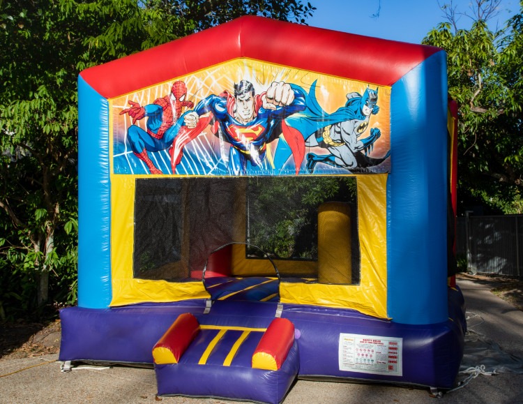 Superheroes Themed Bounce house