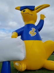 Roo Jackman - Giant Inflatable Advert